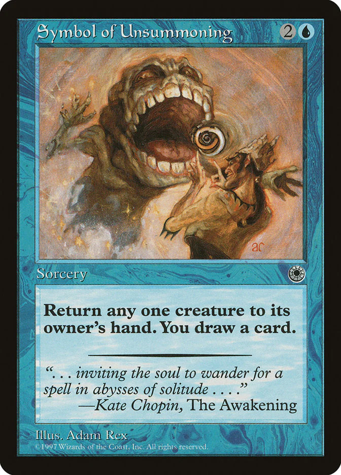 MTG: Portal 070: Symbol of Unsummoning 