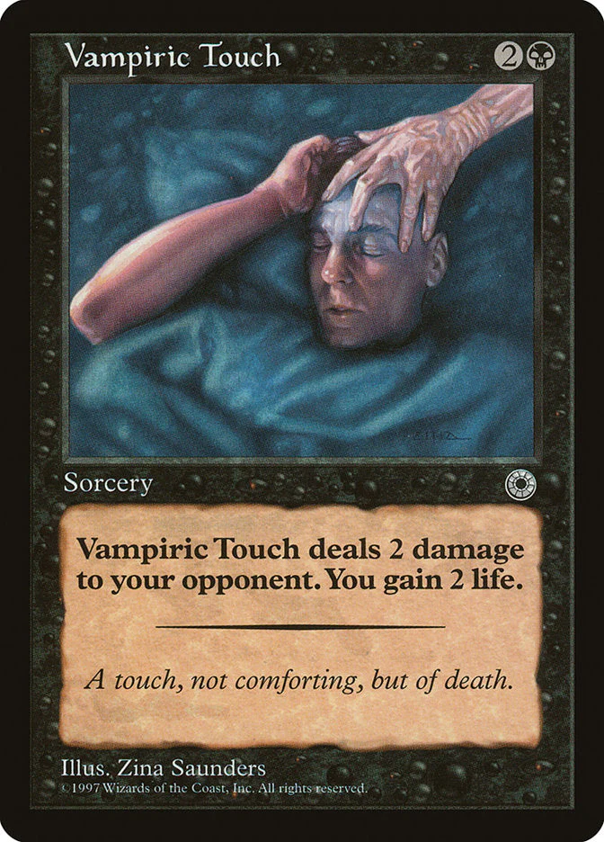 MTG: Portal 115: Vampiric Touch 