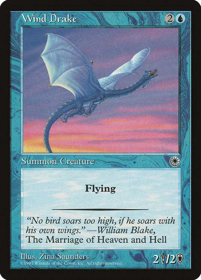 MTG: Portal 077: Wind Drake 