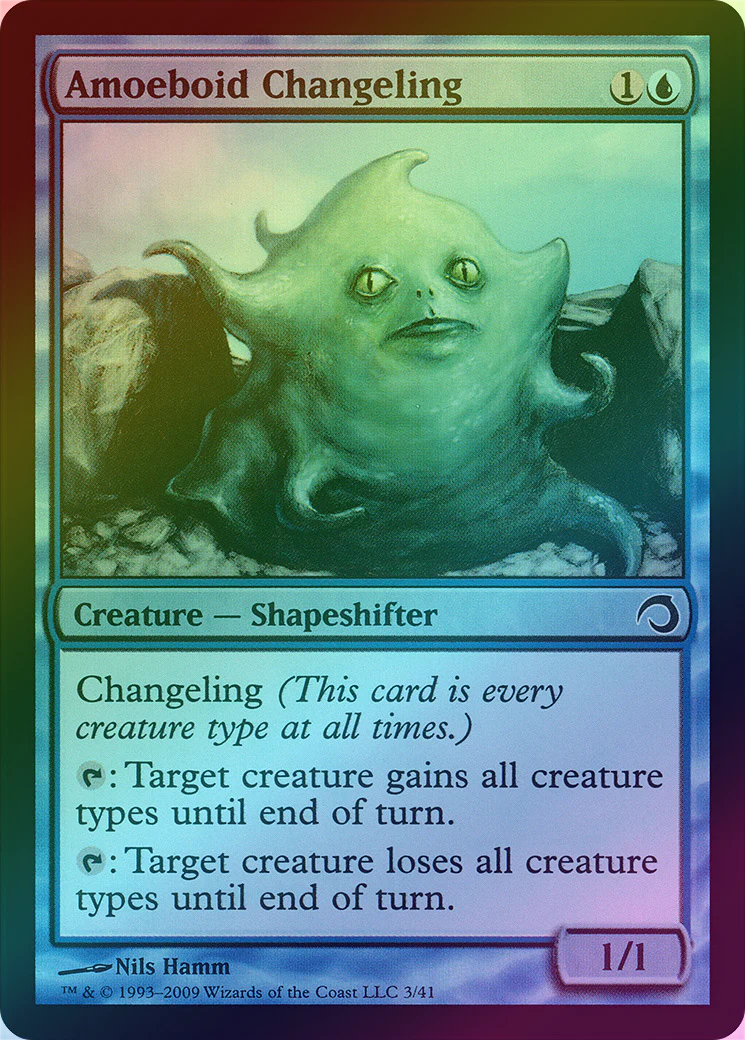 MTG: Premium Deck Series: Slivers 03: Amoeboid Changeling (FOIL)  