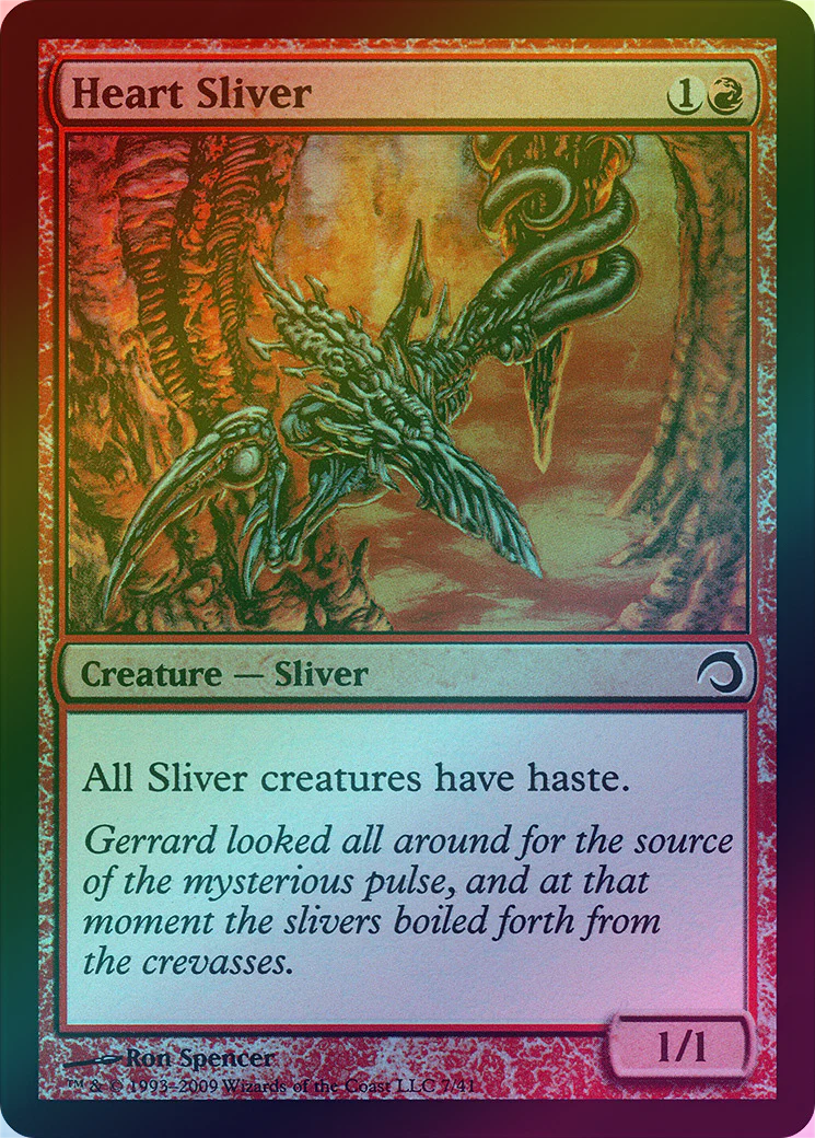 MTG: Premium Deck Series: Slivers 07: Heart Sliver (FOIL) 