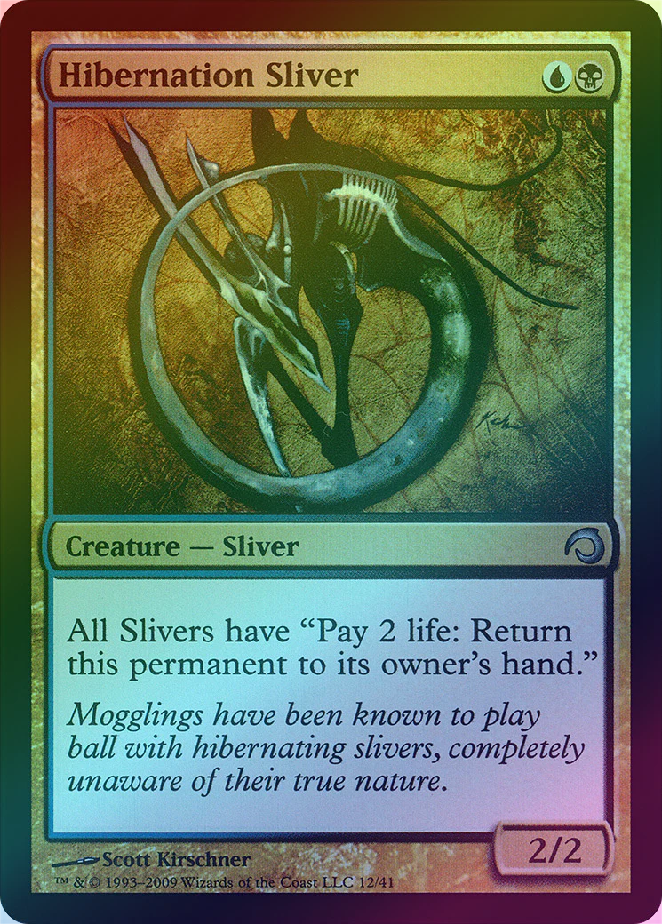 MTG: Premium Deck Series: Slivers 12: Hibernantion Sliver (FOIL) 