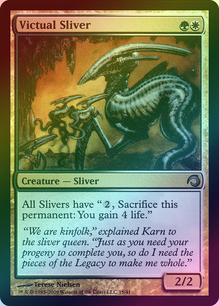 MTG: Premium Deck Series: Slivers 15: Spined Sliver (FOIL) 