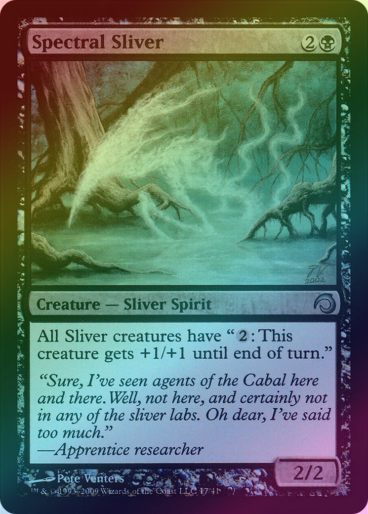 MTG: Premium Deck Series: Slivers 17: Spectral Sliver (FOIL) 