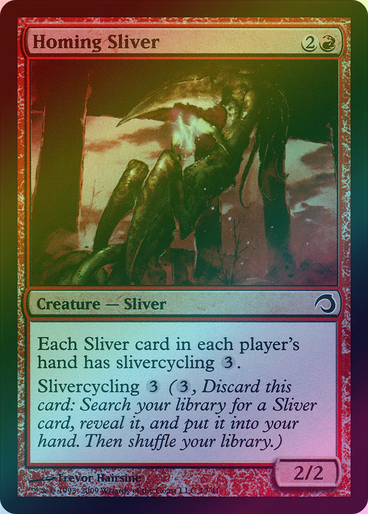 MTG: Premium Deck Series: Slivers 19: Homing Sliver (FOIL)  