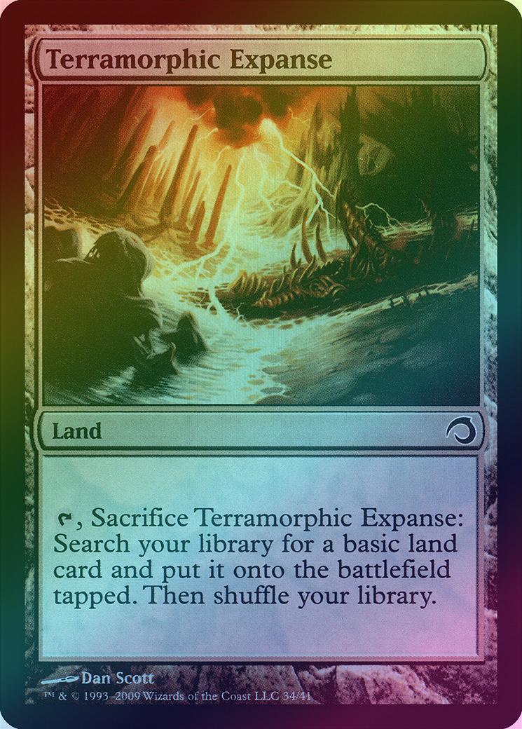 MTG: Premium Deck Series: Slivers 34: Terramorphic Expanse (FOIL) 