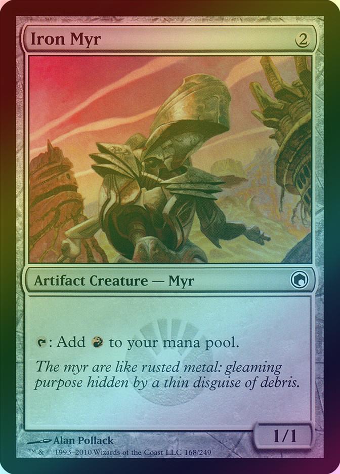 MTG: Scars of Mirrodin 168: Iron Myr (FOIL) 
