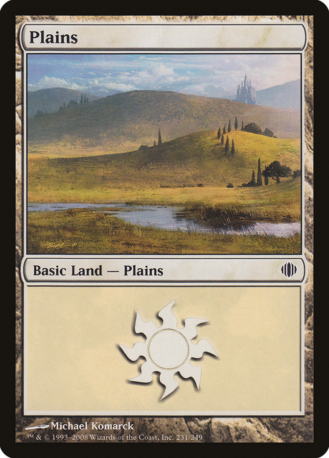 MTG: Shards of Alara 231: Plains 231 - Foil 
