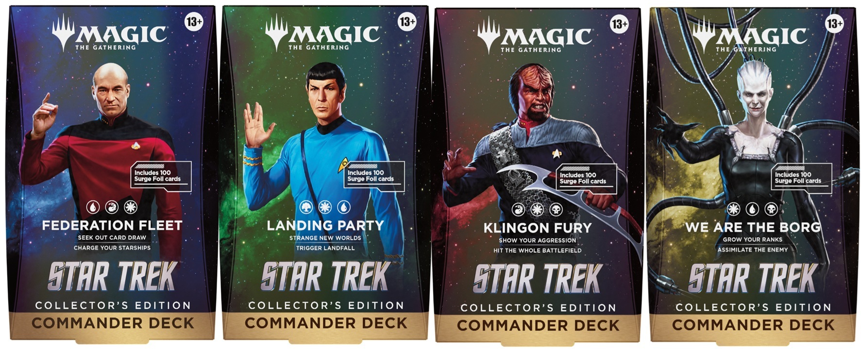 MTG: Star Trek: Commander Collectors Edition Deck- Landing Party 