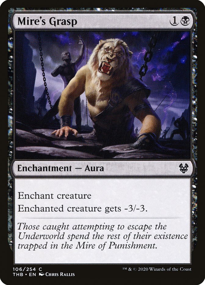 MTG: Theros Beyond Death 106: Mires Grasp 