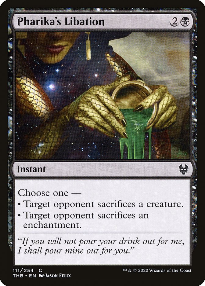 MTG: Theros Beyond Death 111: Pharikas Libation 