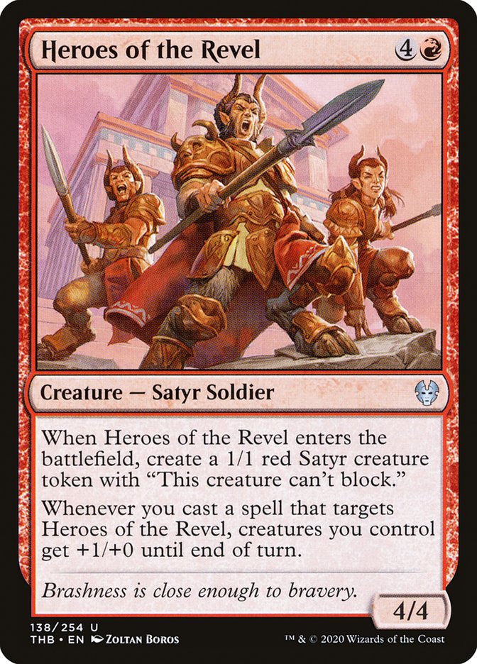 MTG: Theros Beyond Death 138: Heroes of the Revel 