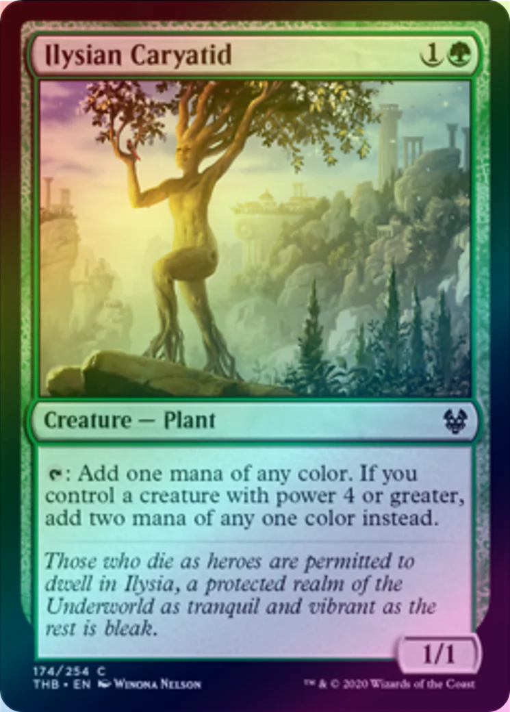 MTG: Theros Beyond Death 174: Ilysian Caryatid (FOIL) 