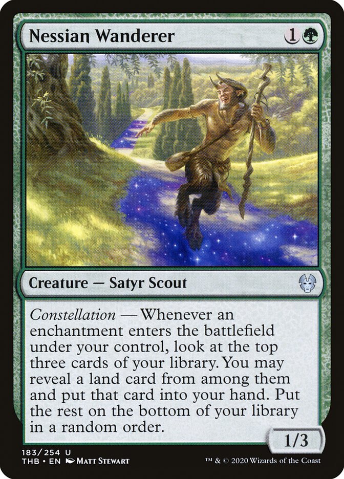 MTG: Theros Beyond Death 183: Nessian Wanderer 