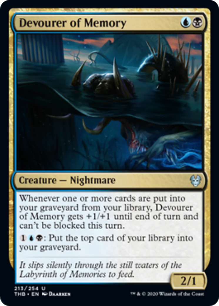 MTG: Theros Beyond Death 213: Devourer of Memory 