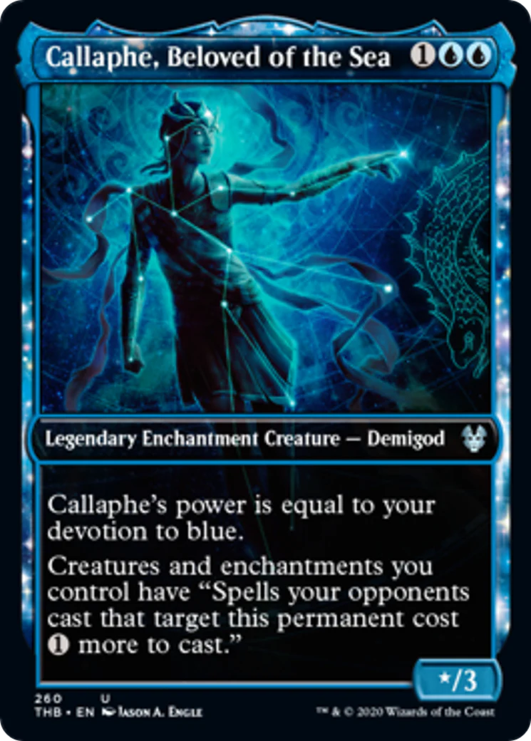 MTG: Theros Beyond Death 260: Callaphe Beloved of the Sea 