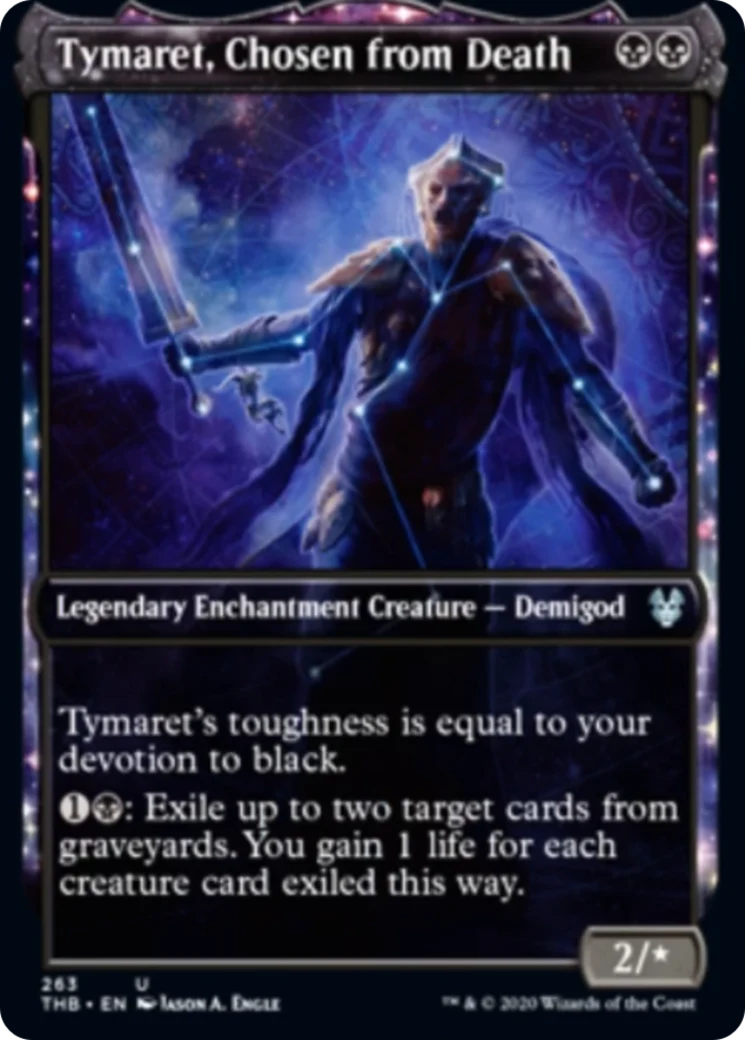 MTG: Theros Beyond Death 263: Tymaret Chosen from Death 