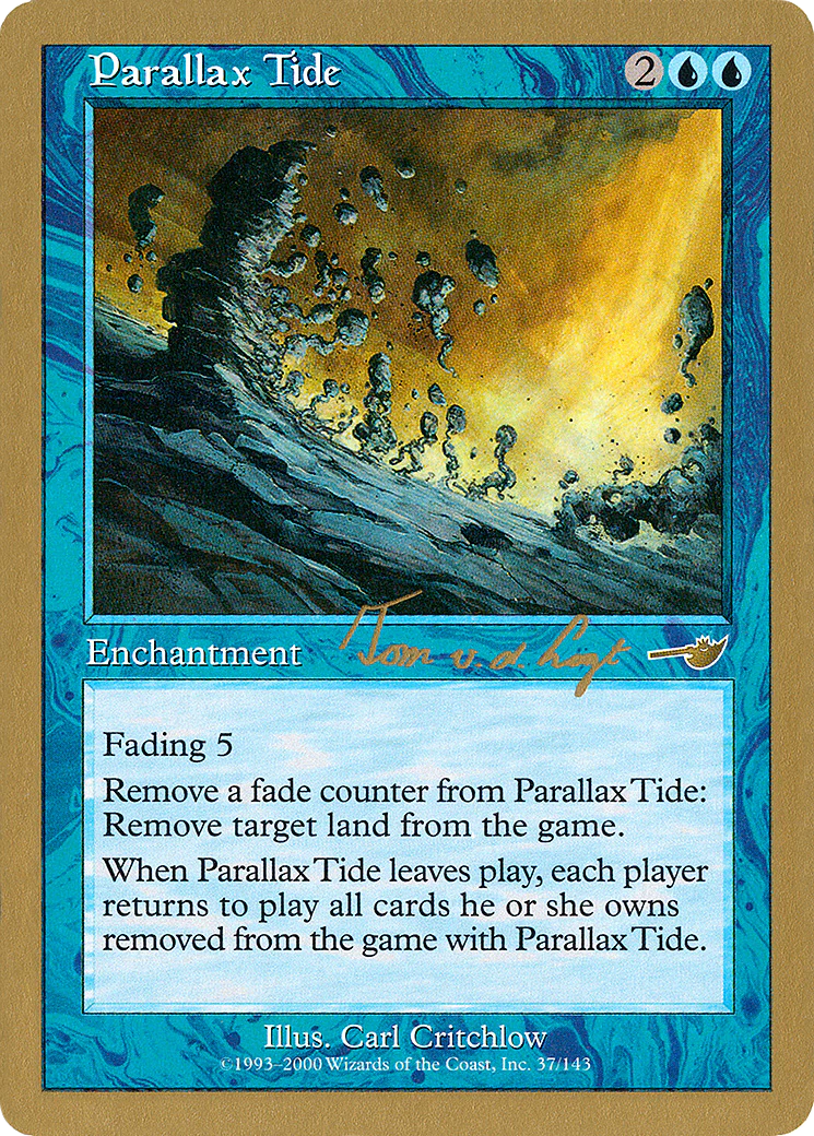 MTG: World Championship Decks: Parallax Tide (2000 Tom Van De Logt)  