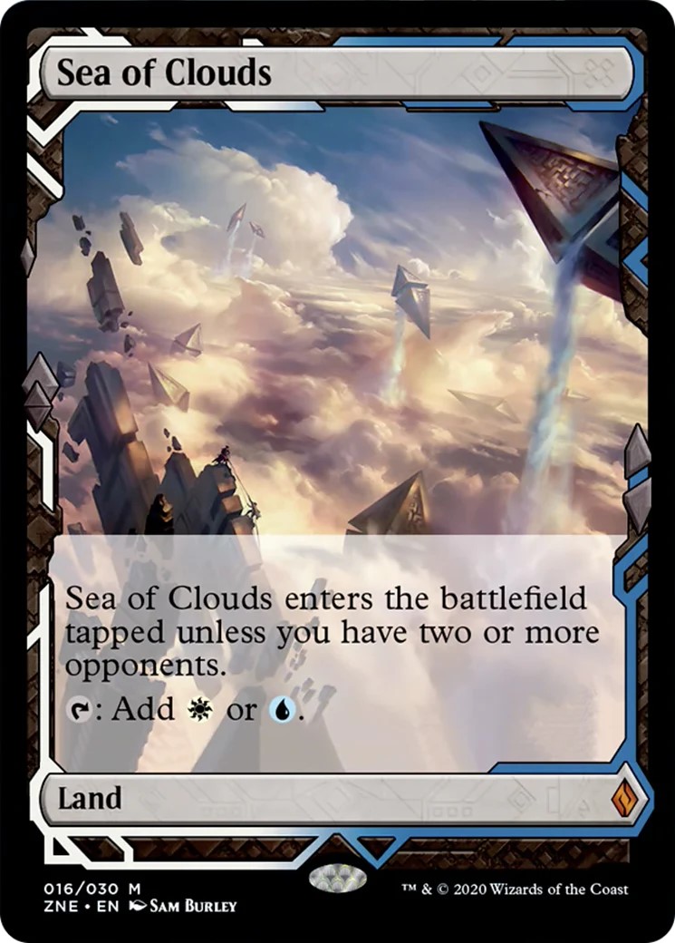 MTG: Zendikar Rising Expeditions 016: Sea of Clouds 