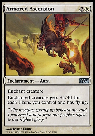 MTG 2010 Core Set 003: Armored Ascension 