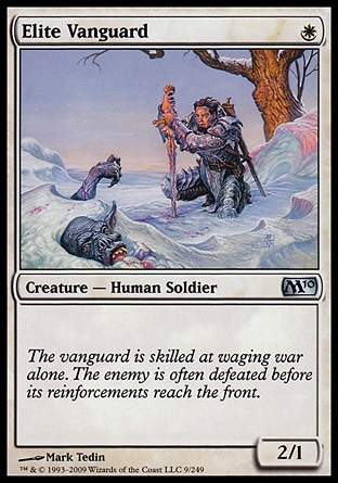MTG 2010 Core Set 009: Elite Vanguard 