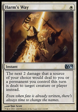 MTG 2010 Core Set 014: Harms Way 