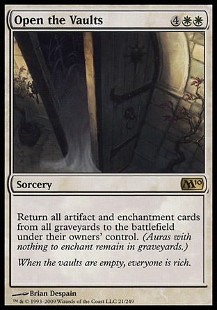 MTG 2010 Core Set 021: Open the Vaults 