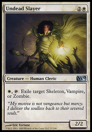 MTG 2010 Core Set 037: Undead Slayer 