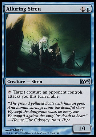 MTG 2010 Core Set 043: Alluring Siren 