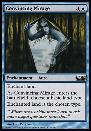 Magic 2010 Core Set 046: Convincing Mirage 