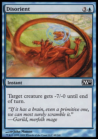 MTG 2010 Core Set 048: Disorient 