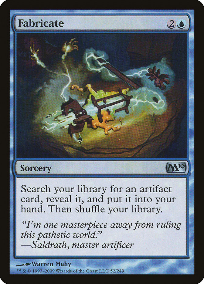 MTG: 2010 Core Set 052: Fabricate 