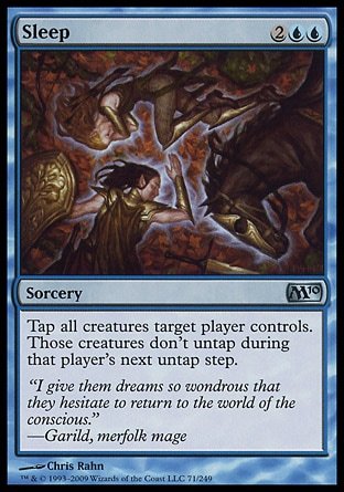 MTG 2010 Core Set 071: Sleep 