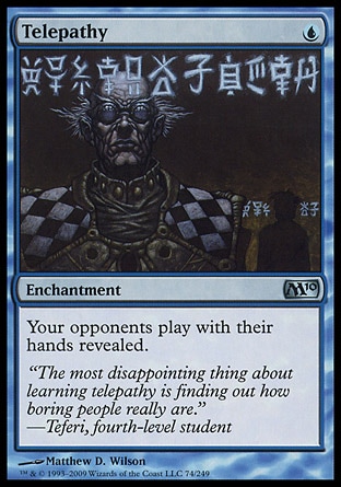 MTG 2010 Core Set 074: Telepathy 
