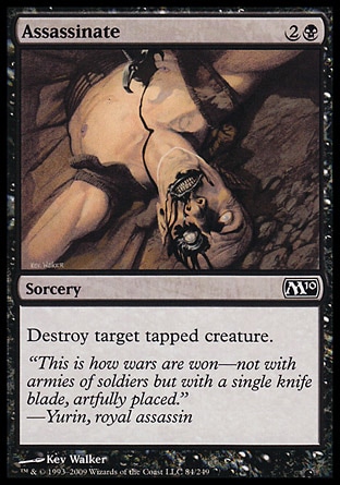 MTG 2010 Core Set 084: Assassinate 