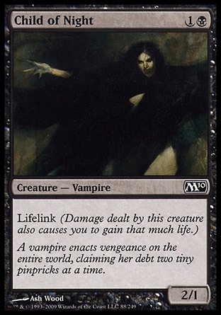 MTG 2010 Core Set 088: Child of Night 