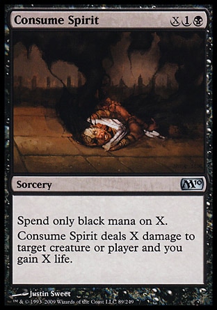 MTG 2010 Core Set 089: Consume Spirit 
