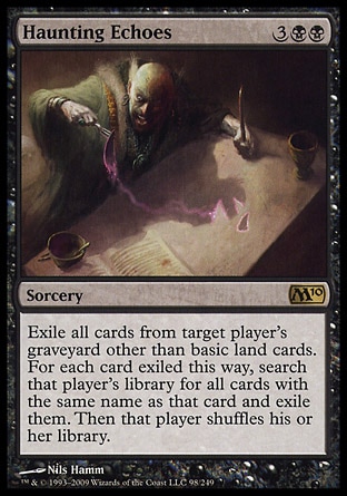 MTG 2010 Core Set 098: Haunting Echoes 