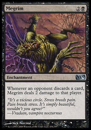 MTG 2010 Core Set 104: Megrim 