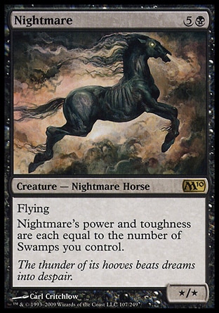 MTG 2010 Core Set 107: Nightmare 