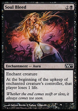 MTG 2010 Core Set 113: Soul Bleed 