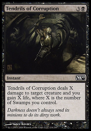 MTG 2010 Core Set 114: Tendrils of Corruption 
