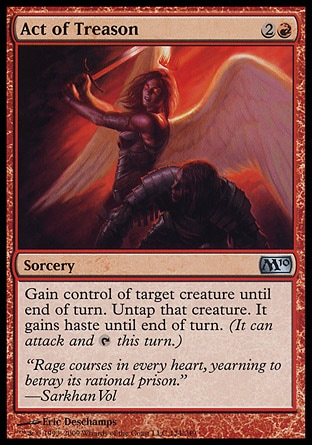 MTG 2010 Core Set 124: Act of Treason 