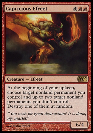 MTG 2010 Core Set 131: Capricious Efreet 