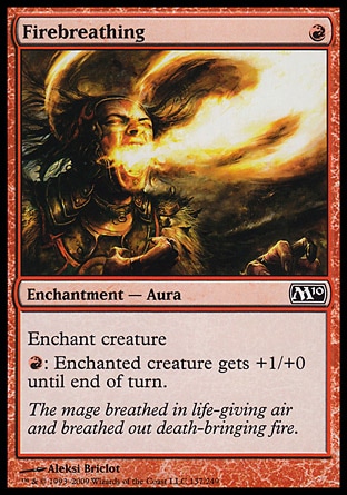 MTG 2010 Core Set 137: Firebreathing 