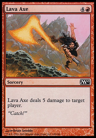 MTG 2010 Core Set 145: Lava Axe 