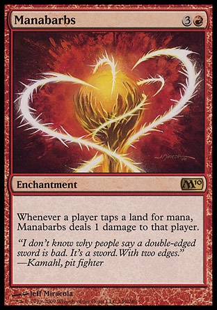 MTG 2010 Core Set 149: Manabarbs 