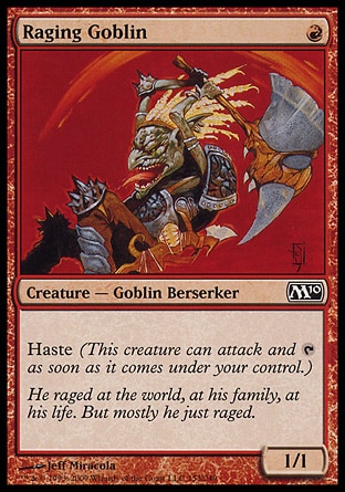 MTG 2010 Core Set 153: Raging Goblin 