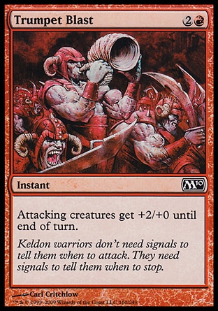 MTG 2010 Core Set 160: Trumpet Blast 