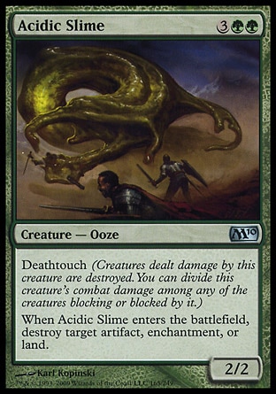 MTG 2010 Core Set 165: Acidic Slime 